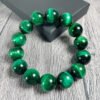 Steady Focus, Worn Daily. Green Tiger's Eye Bracelet – view 2