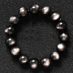 Quiet Strength | Black Obsidian Bracelet