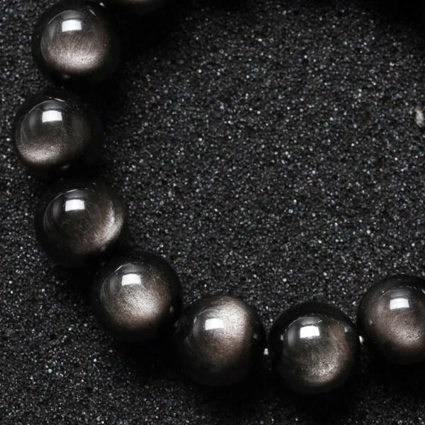 Quiet Strength | Black Obsidian Bracelet – view 4