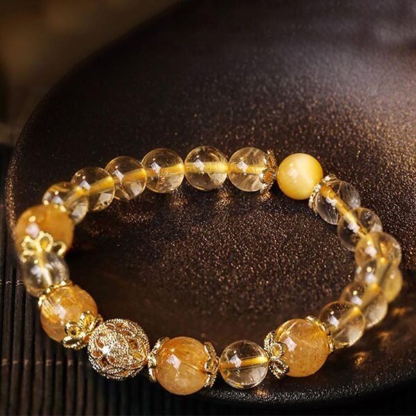 Twilight Calm with Rutilated Amethyst Bracelet – view 3