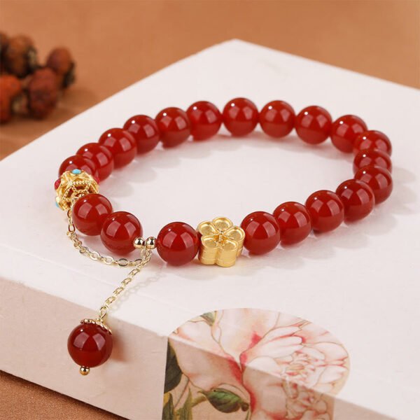 Quiet Strength | Red Agate Bracelet – view 5