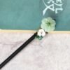 Quiet Hope, Worn Daily. Green Aventurine Hairpin – view 5