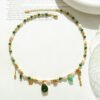 Peaceful Awareness, Worn Daily. Turquoise Zircon Necklace – view 7