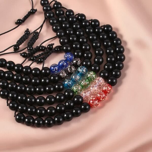 In Between Moments | Black Obsidian Bracelet – view 5