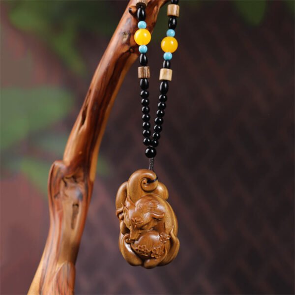 Sandalwood Fox Ornament | Your Quiet Daily Anchor for Quiet Strength – view 2