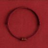 Minimalist Red Agate Anklet | Your Quiet Daily Anchor for Quiet Strength – view 4