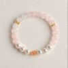 For When You Need Gentle Clarity — Double Wrap Rose Quartz Bracelet – view 5