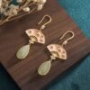 Quiet Hope | Green Aventurine Earrings – view 5