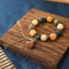Agate and Bodhi Seed Bracelet | Your Quiet Daily Anchor for Gentle Presence