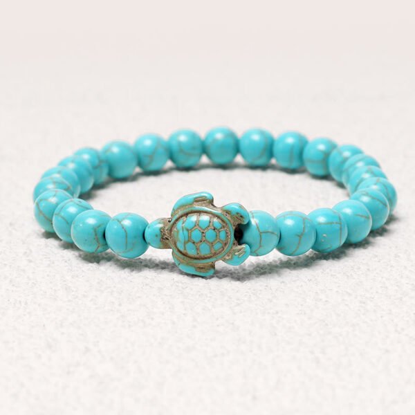 White Turquoise Bracelet | Your Quiet Daily Anchor for Peaceful Awareness – view 2