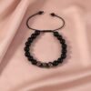 In Between Moments | Black Obsidian Bracelet – view 6