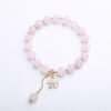 Rose Quartz Plum Blossom Bracelet | Your Quiet Daily Anchor for Gentle Clarity – view 7