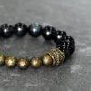Through the Workday — Rainbow Obsidian Bracelet – view 5
