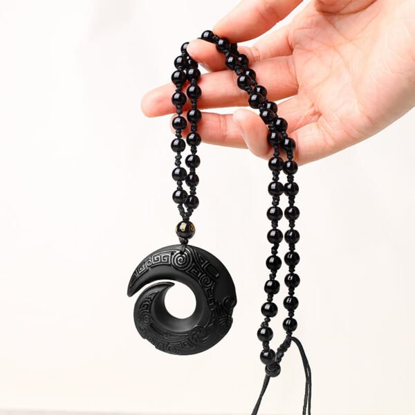 Twilight Calm with Black Obsidian Necklace – view 6