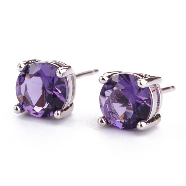 Twilight Calm with Amethyst and Citrine Earrings