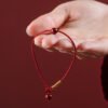 Red Agate and Cinnabar Bracelet | Your Quiet Daily Anchor for Quiet Strength – view 3