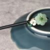 Quiet Hope, Worn Daily. Green Aventurine Hairpin – view 7