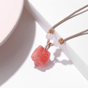Red Agate and Agate Necklace | Your Quiet Daily Anchor for Quiet Strength