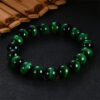 Steady Focus, Worn Daily. Green Tiger's Eye Bracelet