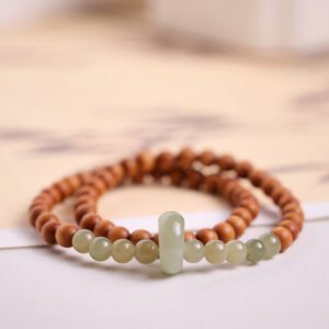 Twilight Calm with Sandalwood and Jade Mala