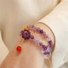 Amethyst and Citrine Bracelet | Your Quiet Daily Anchor for Quiet Calm – view 7