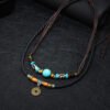 Desk Companion with Turquoise Necklace – view 5