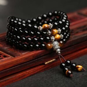 Twilight Calm with Tiger's Eye Mala