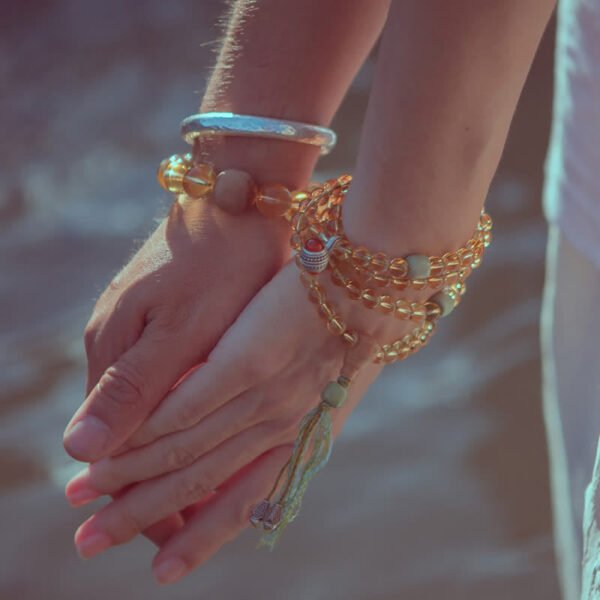 Twilight Calm with Silver Citrine Bracelet – view 2