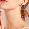 Twilight Calm with Amethyst and Citrine Earrings – view 6