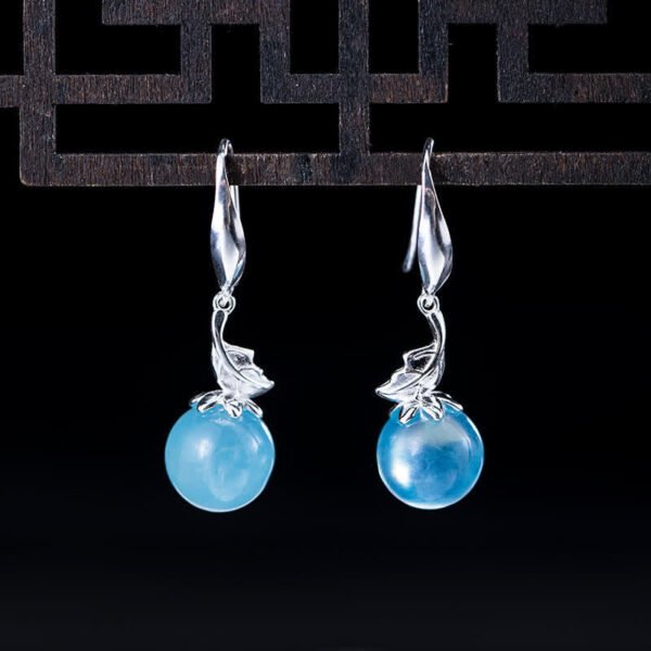 Quiet Calm, Worn Daily. Aquamarine Earrings