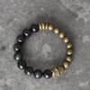 Through the Workday — Rainbow Obsidian Bracelet – view 3