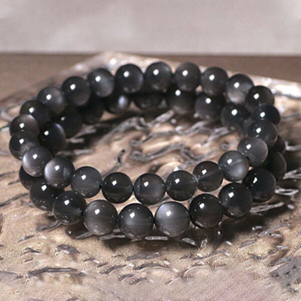 Soft Reflection, Worn Daily. Moonstone Bracelet – view 4
