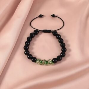 In Between Moments | Black Obsidian Bracelet