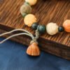 Agate and Bodhi Seed Bracelet | Your Quiet Daily Anchor for Gentle Presence – view 3